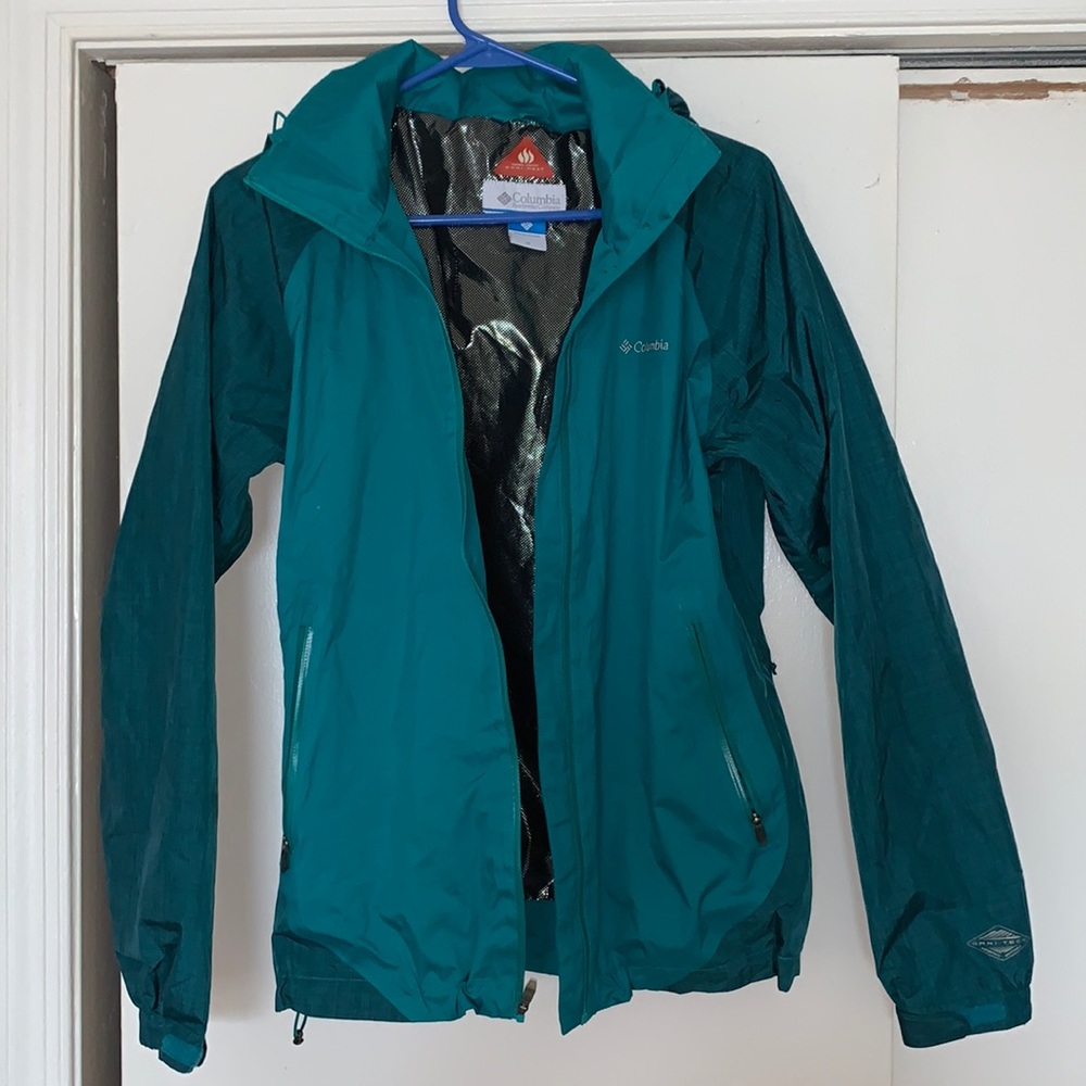 Columbia rain jacket!